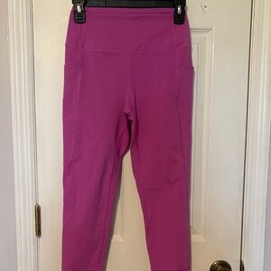 Gap Magenta High-Waist Active Leggings